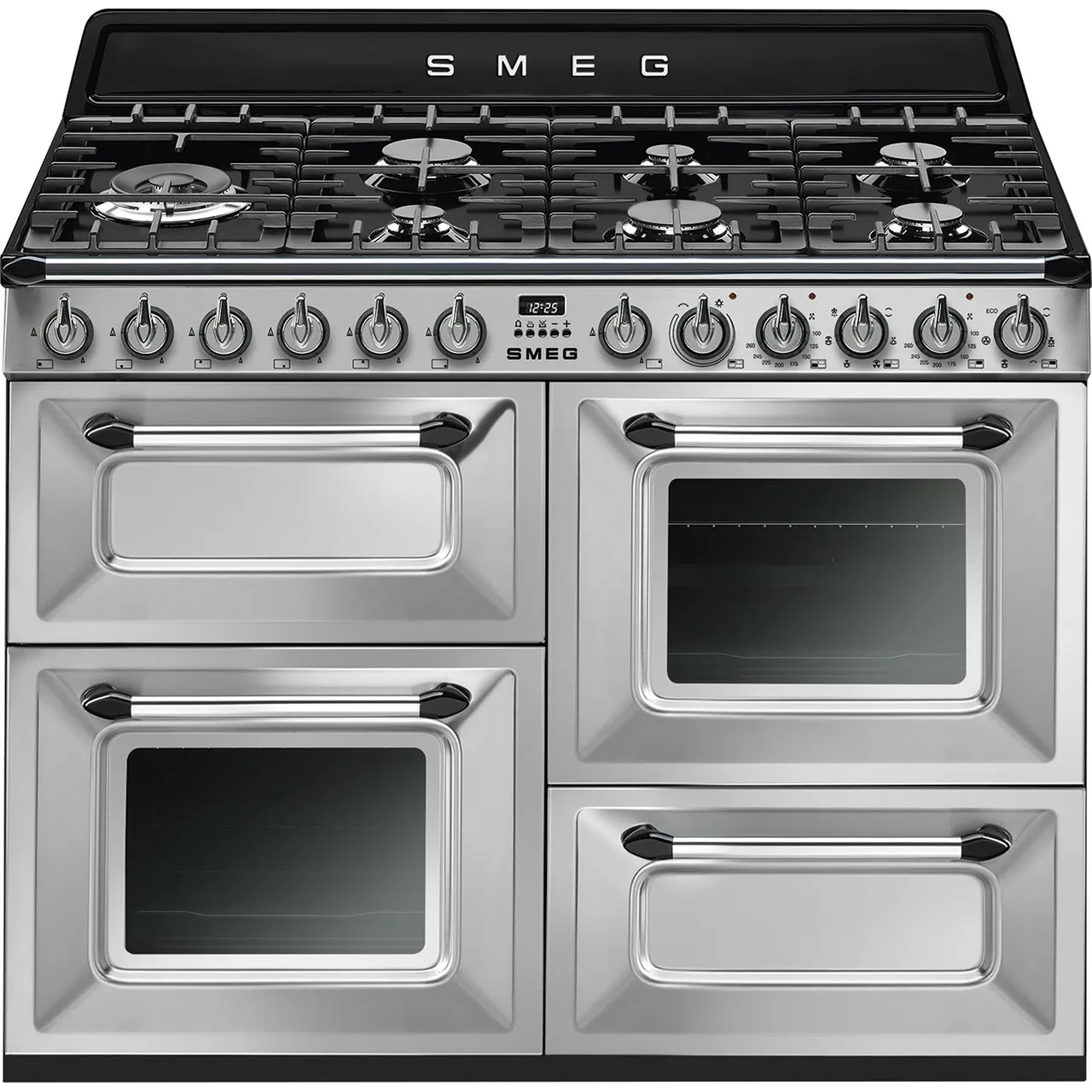 Smeg Victoria TR4110X-1 110cm Dual Fuel Range Cooker - Stainless Steel