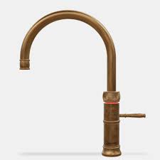 Quooker classic round boiling water tap brass (Please contact shop for price)