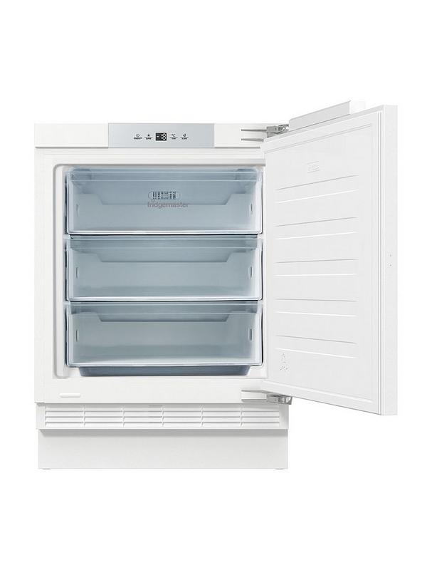 Fridgemaster MBUZ6097E 82cm High Integrated Undercounter Freezer 60cm Wide