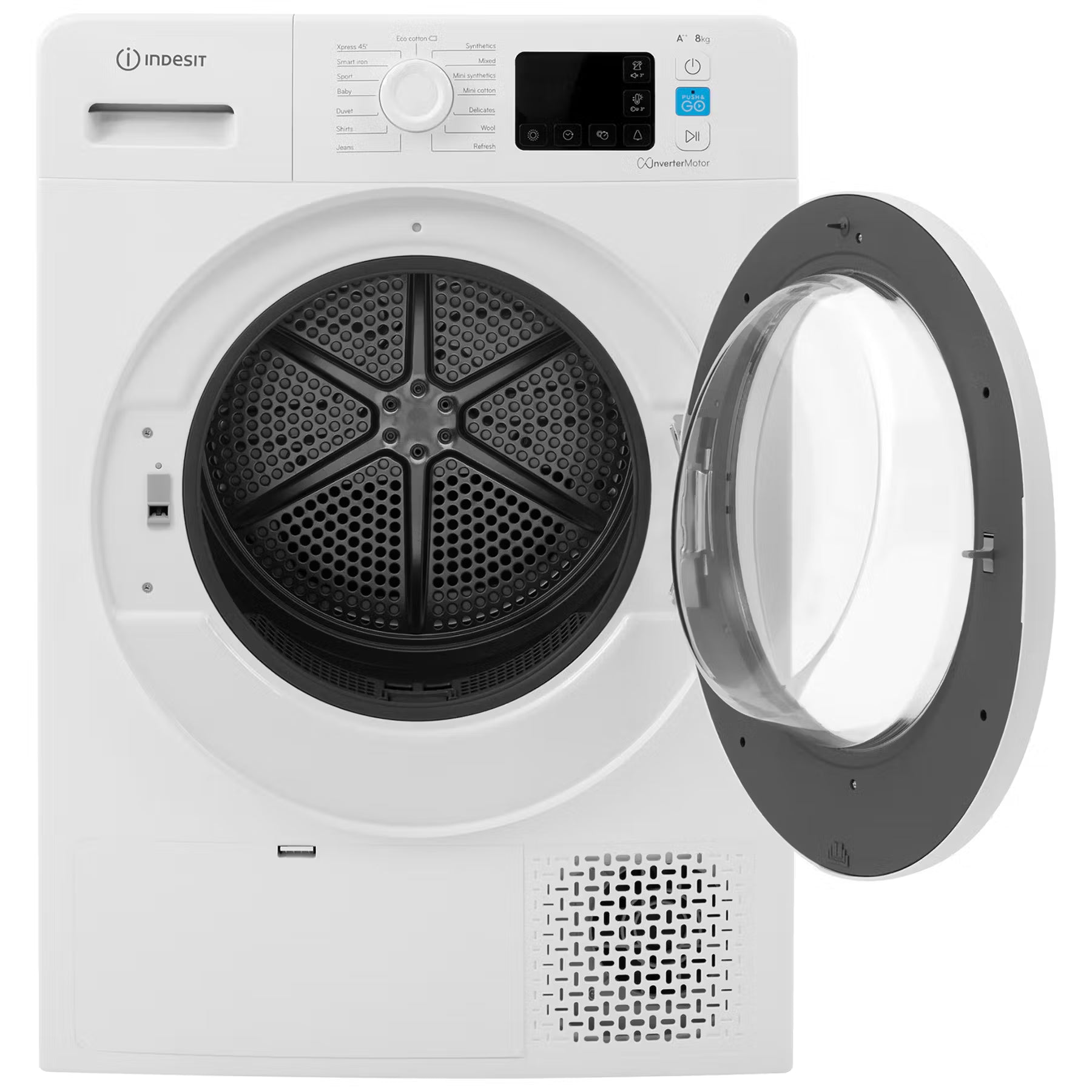 Indesit Push&Go Heat Pump Tumble Dryer - White - 8kg - A++ Rated - YT M11 82 X UK