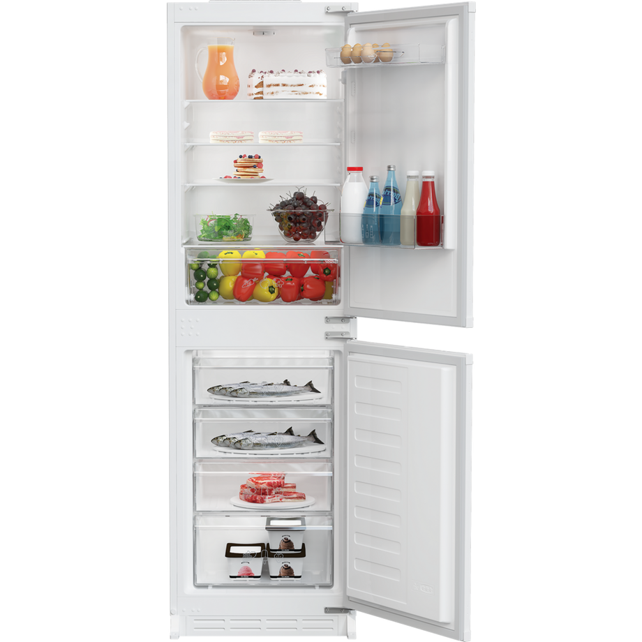 Zenith ZICSD455 54cm 50/50 Manual Integrated Fridge Freezer