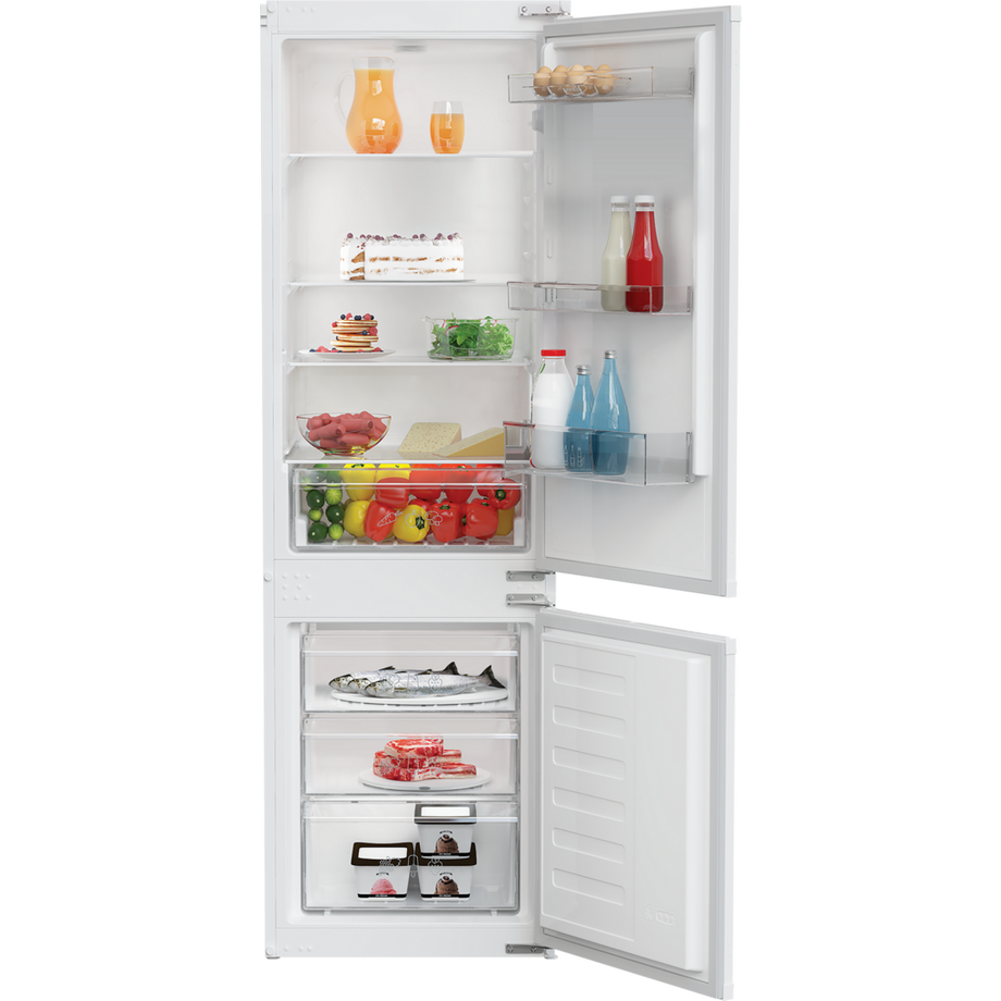 Zenith ZICSD473 54cm 70/30 Manual Integrated Fridge Freezer