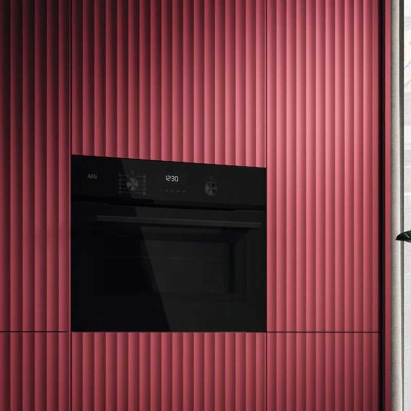 AEG NKK6N501B 6000 Series CombiQuick Built-In Combination Microwave Oven – Black