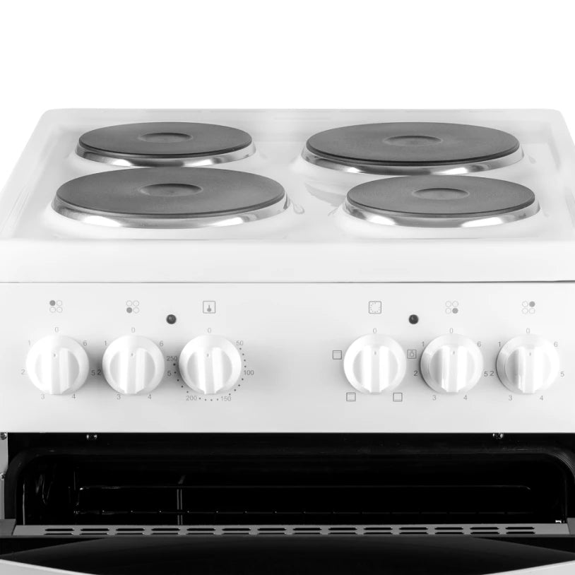 SIA ESXB50W 50cm Freestanding Electric Cooker – White