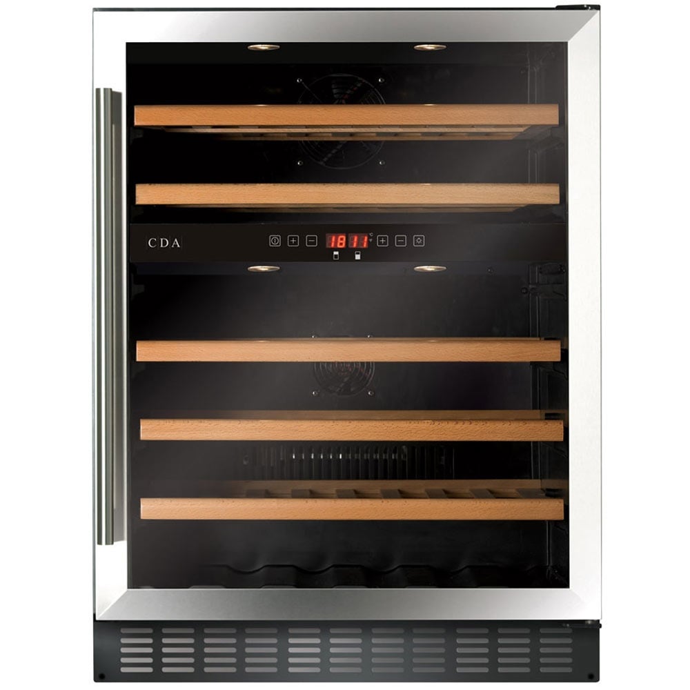 CDA FWC604SS 60cm wide Wine Cooler