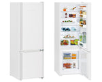 Liebherr cu2831 162cm tall fridge freezer-White