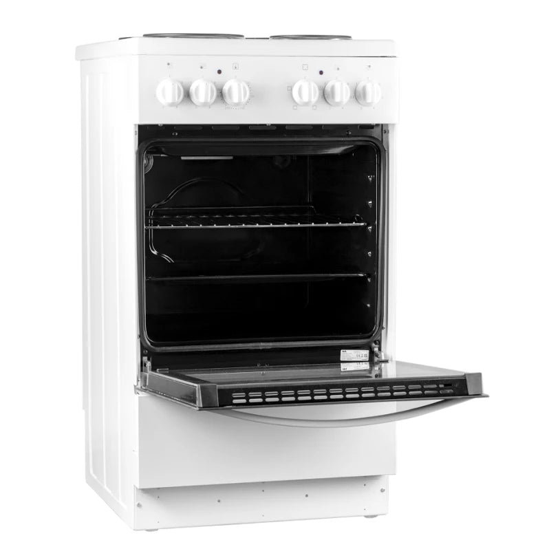 SIA ESXB50W 50cm Freestanding Electric Cooker – White