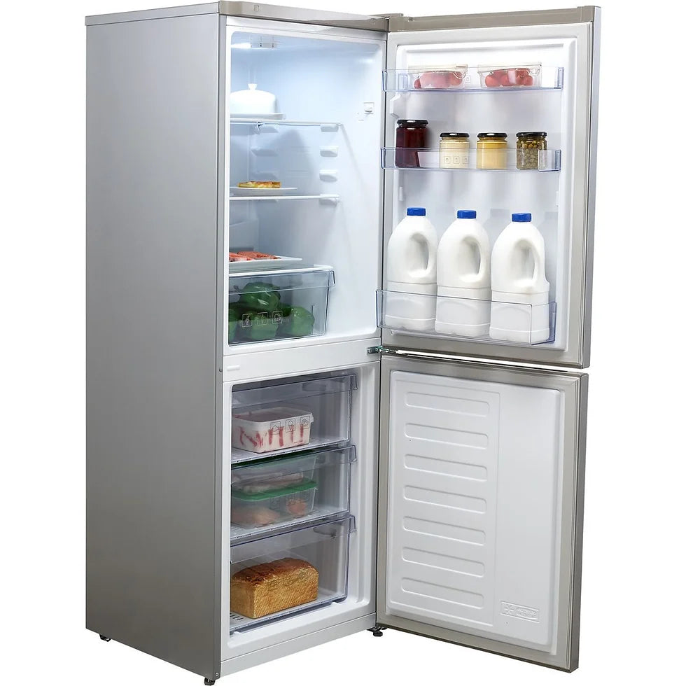 Beko CFG4552S Frost Free Fridge Freezer - silver