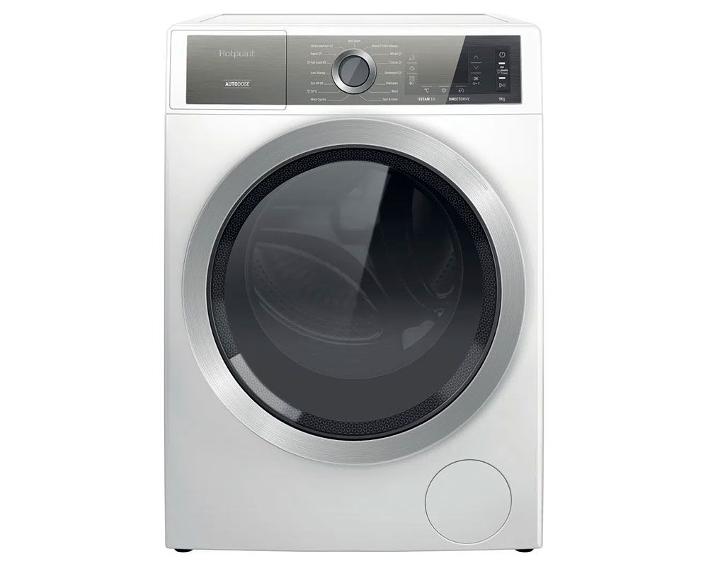 HOTPOINT Gentlepower H8W946WB 9 kg 1400 Spin Washing Machine - White