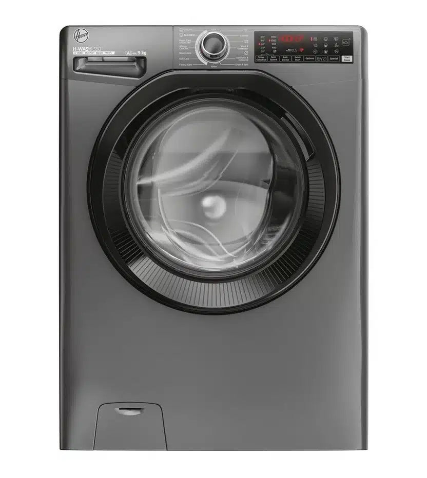 Hoover H3WPS496TAMBR68 9kg 1400 Spin Washing Machine - Graphite