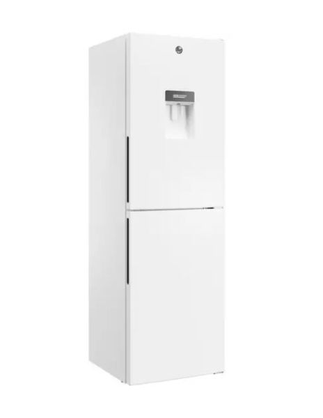 Hoover HV3CT175WKW 54.5cm Static Fridge Freezer with drinks dispenser - White