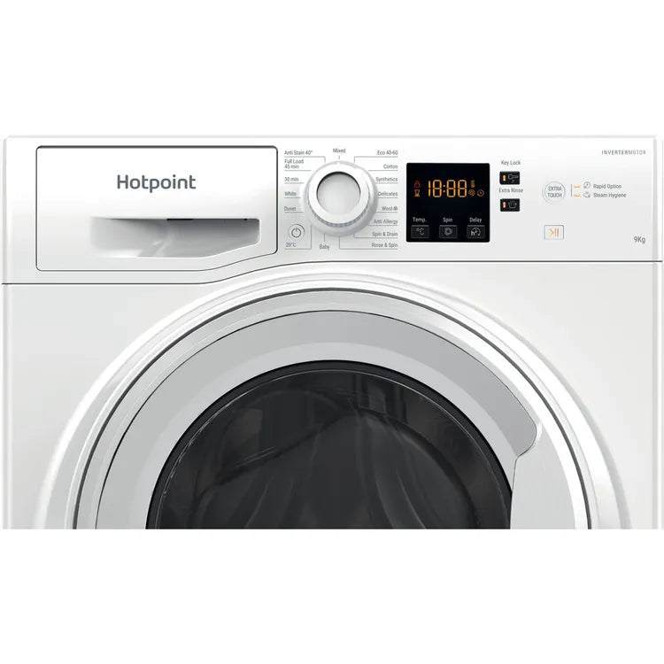 Hotpoint NSWF946WUK Washing Machine 9Kg 1400 Spin - White
