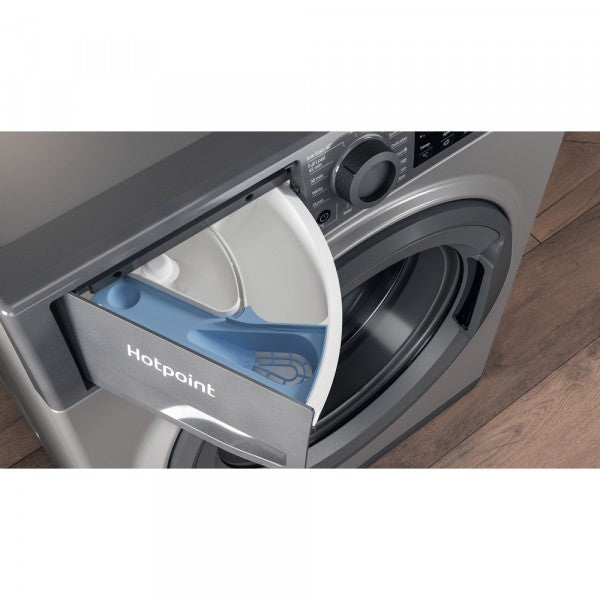 Hotpoint NSWF945G 9KG 1400 SPIN Washing Machine - Graphite