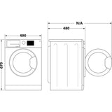 Indesit NIS41V 4kg Tumble Dryer - White