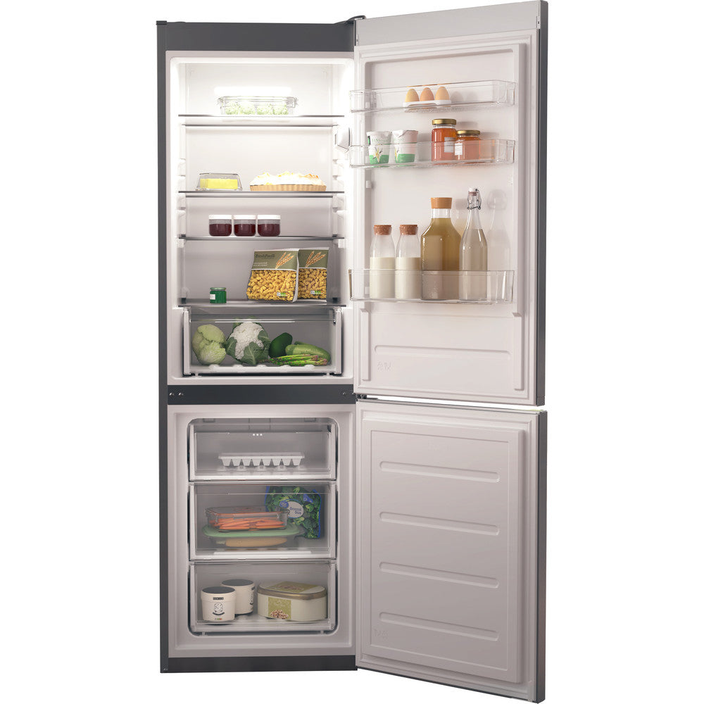 Hotpoint H1NT 811E OX 1 Fridge Freezer -Stainless Steel