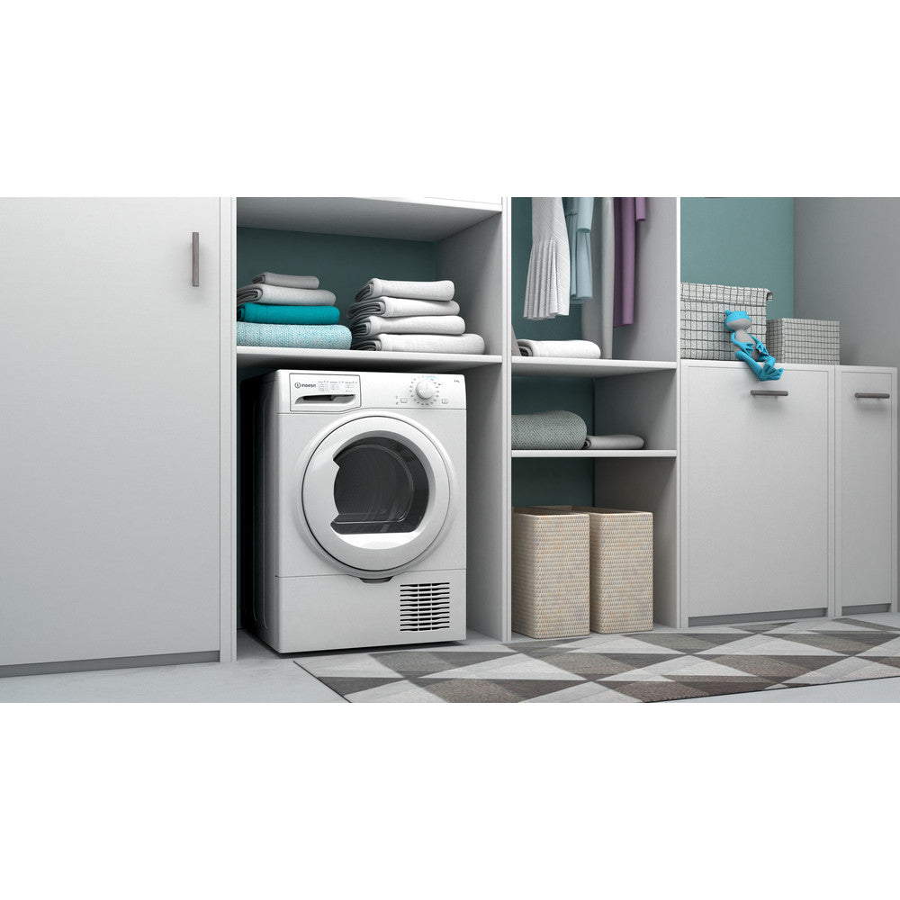 Indesit I2D81W 8kg Condenser Tumble Dryer - White