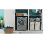 Indesit bwa81483xs 8kg washing machine - silver