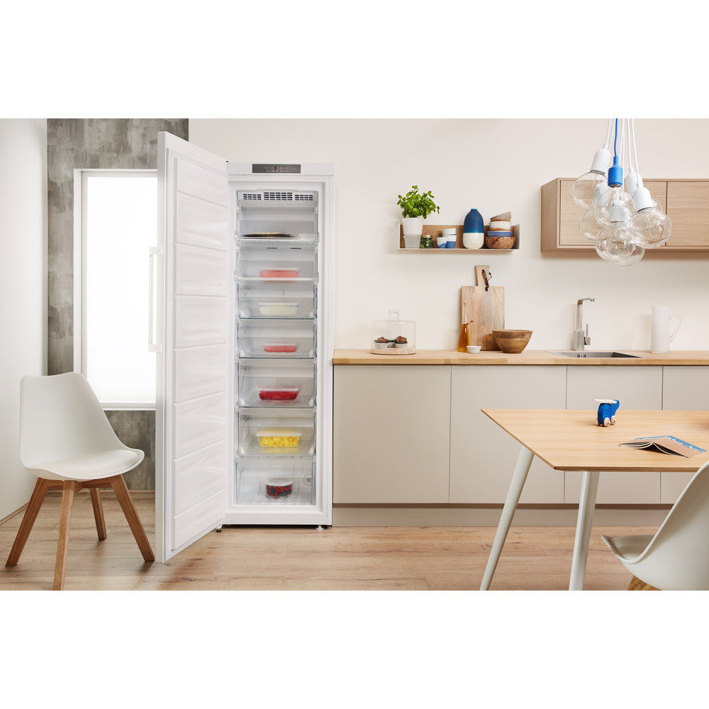 Indesit Freestanding upright freezer: white - UI8 F2C W UK