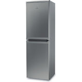 Indesit ibd5517s freestanding fridge freezer- silver