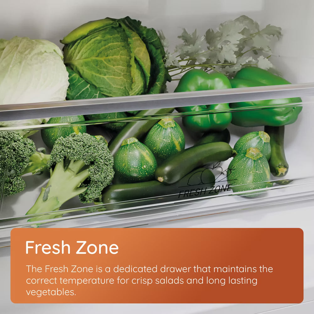 Hotpoint No Frost 50/50 Fridge Freezer - Silver - 54CM HPKH1261SUK
