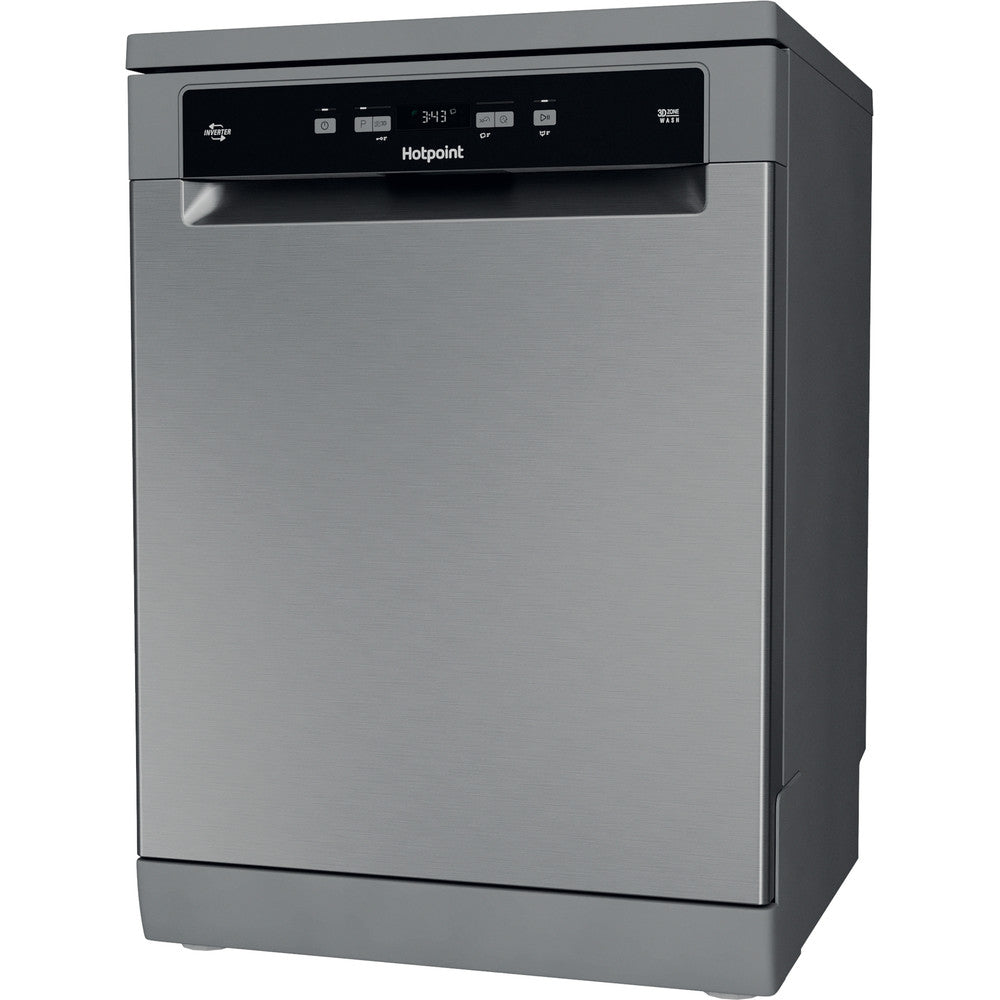 Hotpoint HFC3C26WCX Dishwasher - stainless steel