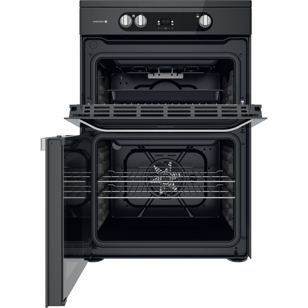 Hotpoint HDM67I9H2CB/U  induction Double Electric 60cm Cooker - Blac