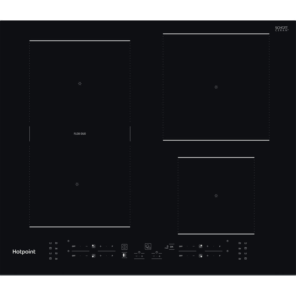 Hotpoint TB 7960C BF Flexi Zone Induction Hob - Black