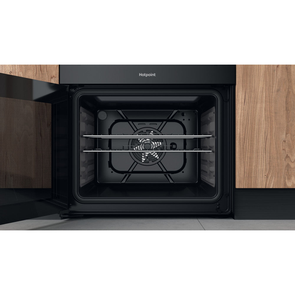 Hotpoint HDM67I9H2CB/U  induction Double Electric 60cm Cooker - Blac