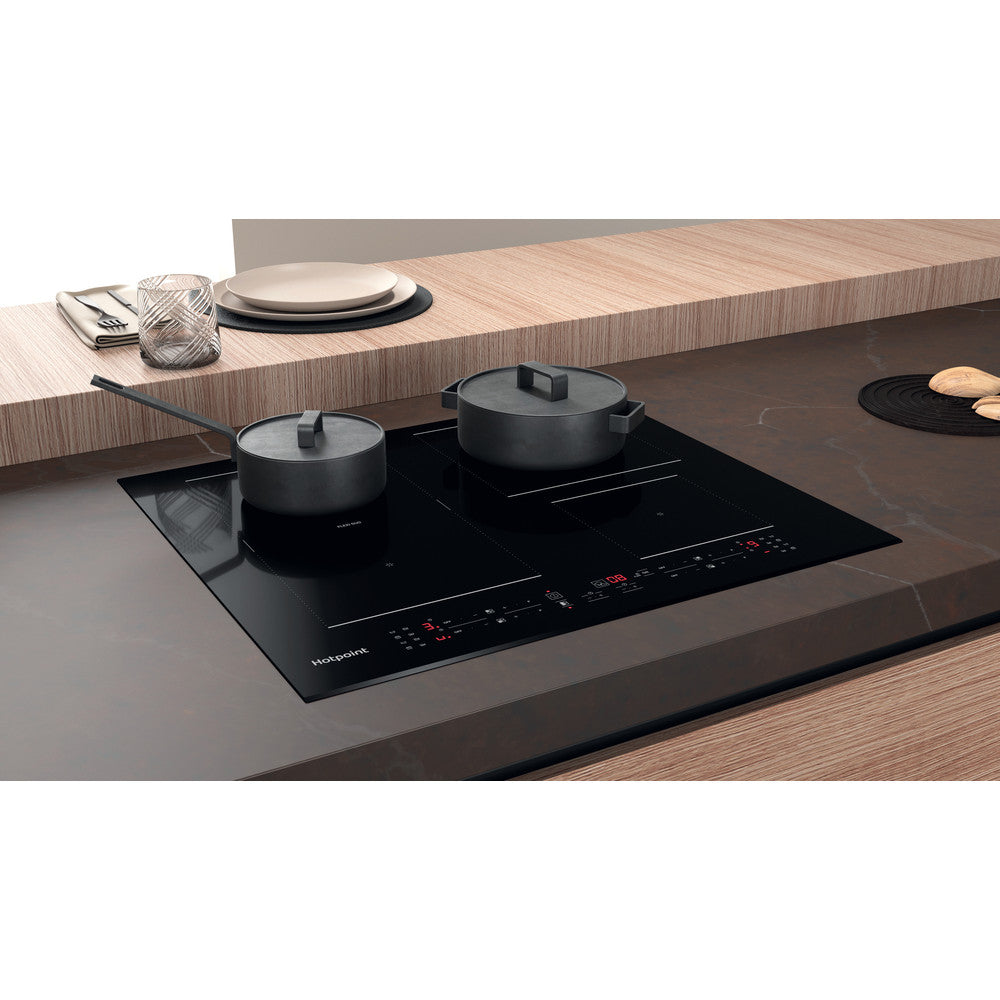 Hotpoint TB 7960C BF Flexi Zone Induction Hob - Black