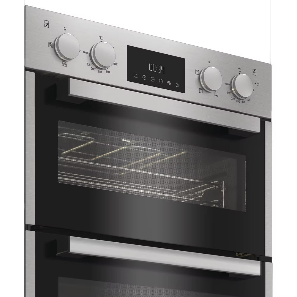 Hotpoint Built In Electric double Oven -  DIH10D1IX STAINLESS STEEL