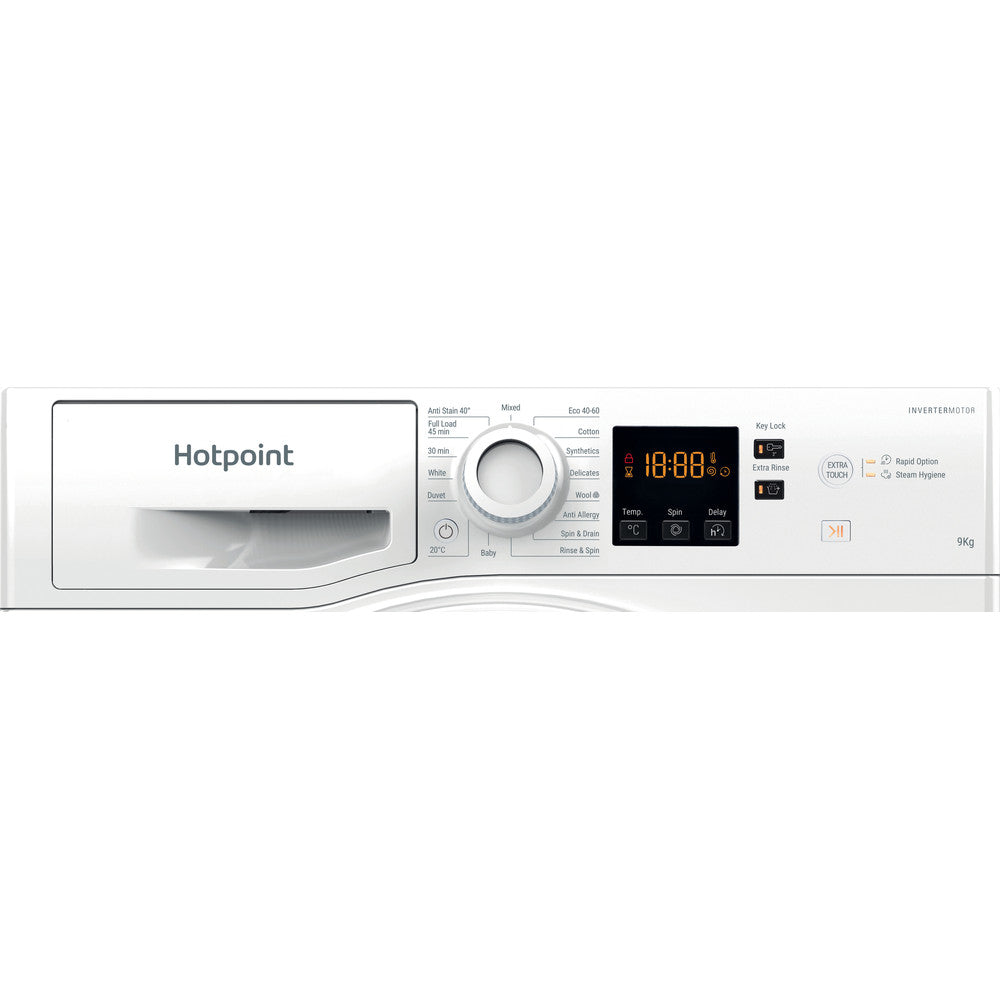 Hotpoint NSWF946WUK Washing Machine 9Kg 1400 Spin - White