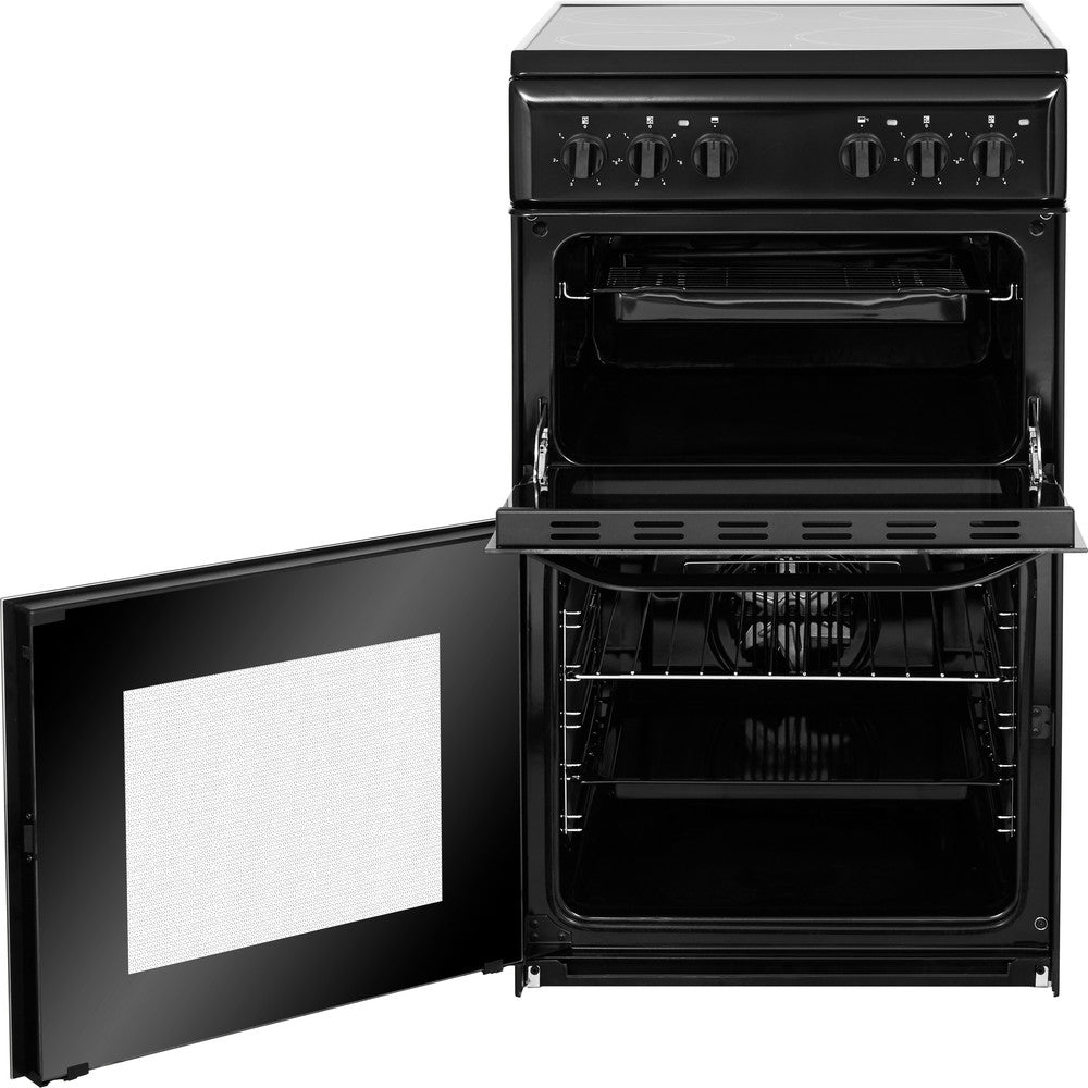 Hotpoint HD5V92KCB/UK Cooker - Black 50cm