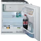 Hotpoint HFA11 built in under counter fridge with icebox