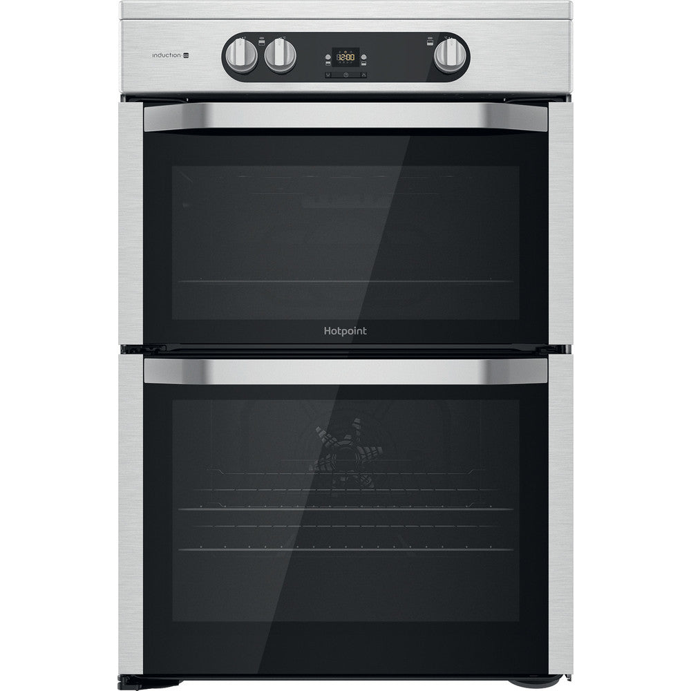 Hotpoint HDM67I9H2CX  induction Double Electric 60cm Cooker - Stainless