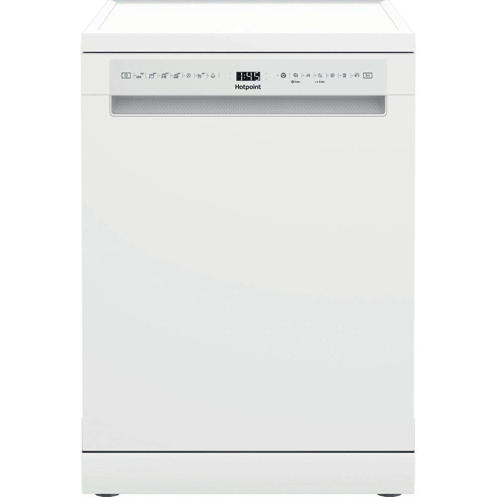 Hotpoint Maxi Space H7FHS41W Freestanding 15 Place Settings Dishwasher -white