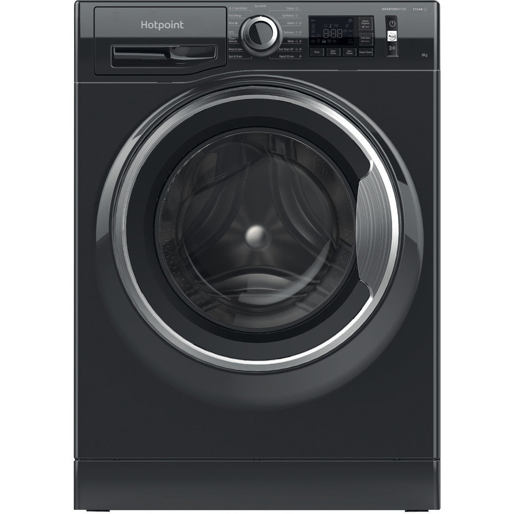 Hotpoint ActiveCare NM11946B Black 9kg Washing Machine