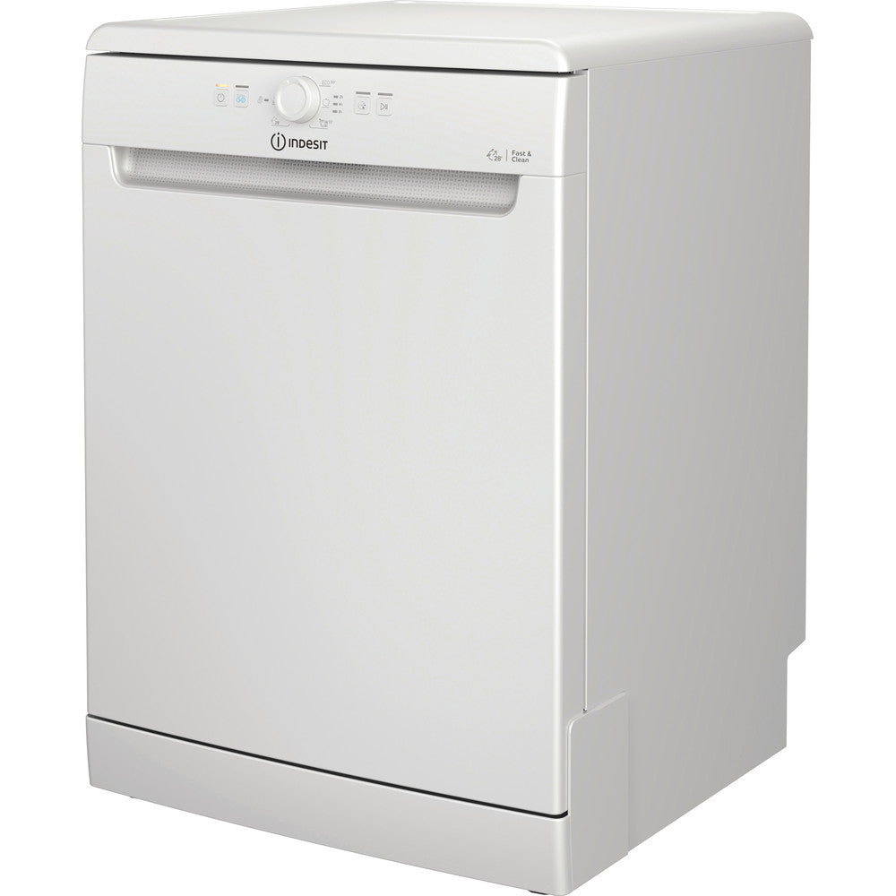 Indesit 13 place setting Dishwasher white - D2F HK26 UK