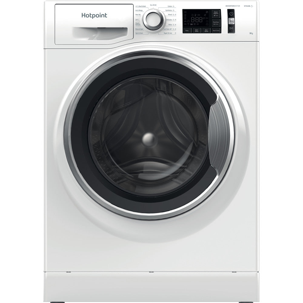 Hotpoint NM11948WCAUKN White 9kg Freestanding Washing Machine