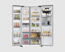 RS8000 9 Series RH69B8931S9 Freestanding 65/36 American Fridge Freezer, Matte Stainless Steel