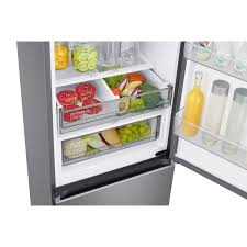 Samsung RL38A776ASR/EU 59.5cm 70/30 Frost Free Fridge Freezer with Twin Cooling Plus - Real Steel