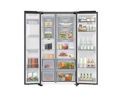 Samsung RS70F66KCFEU 91cm Side by Side American Fridge Freezer - Black