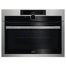 AEG KME968000M 8000 Series CombiQuick Built-In Combination Microwave Oven – Stainless Steel
