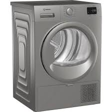 Indesit CYD92DSSUK Freestanding 9kg Heat Pump Tumble Dryer - Silver