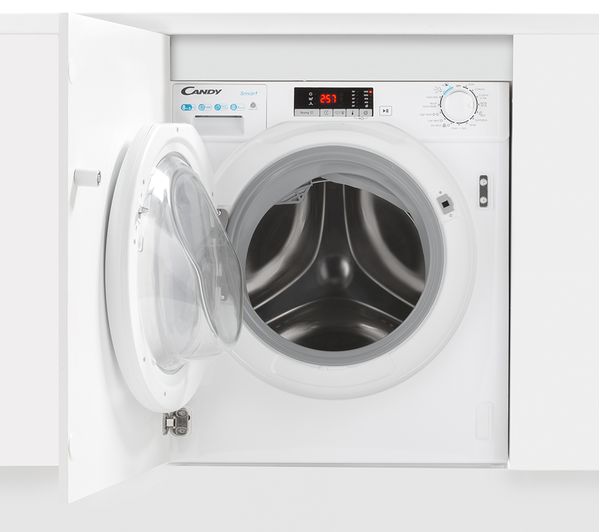 Candy CBD485D2E/1-80 Integrated 8/5 Kg 1400 Spin Washer Dryer - White