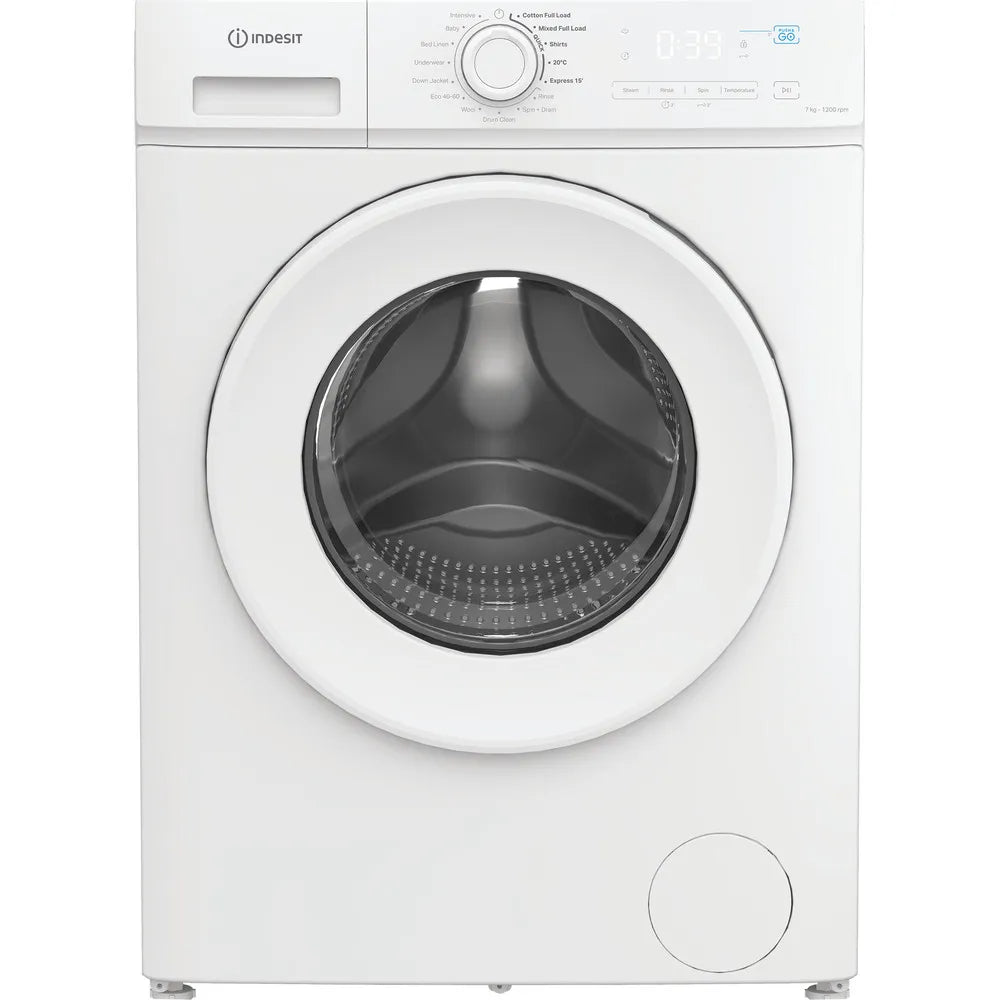 Indesit  IMA 762 MY TIME UK  7KG 1200 SPIN Washing Machine with steam - White