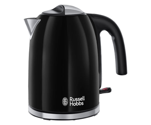 Russell hobbs stainless and black kettle
