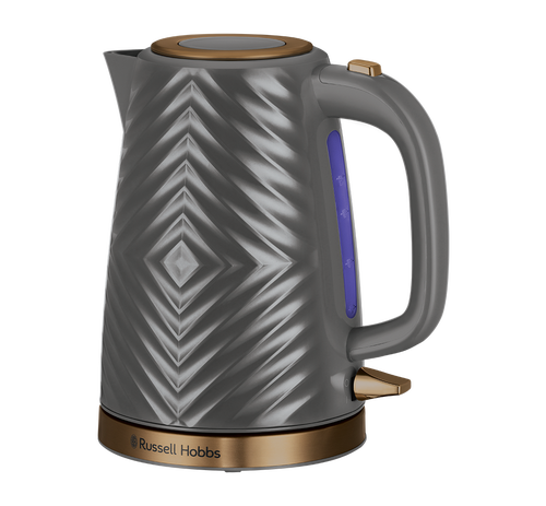Russell hobbs groove grey kettle