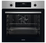 Zanussi ZOPNX6X2 Built In Pyrolytic Electric Single Oven - Stainless Steel