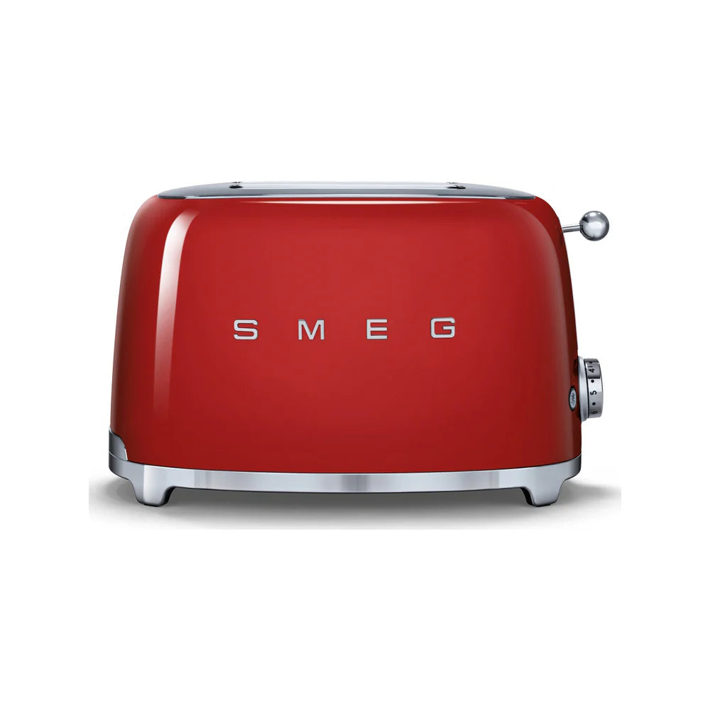 Smeg 50's Style 2 Slice, 2 Slot Toaster  red