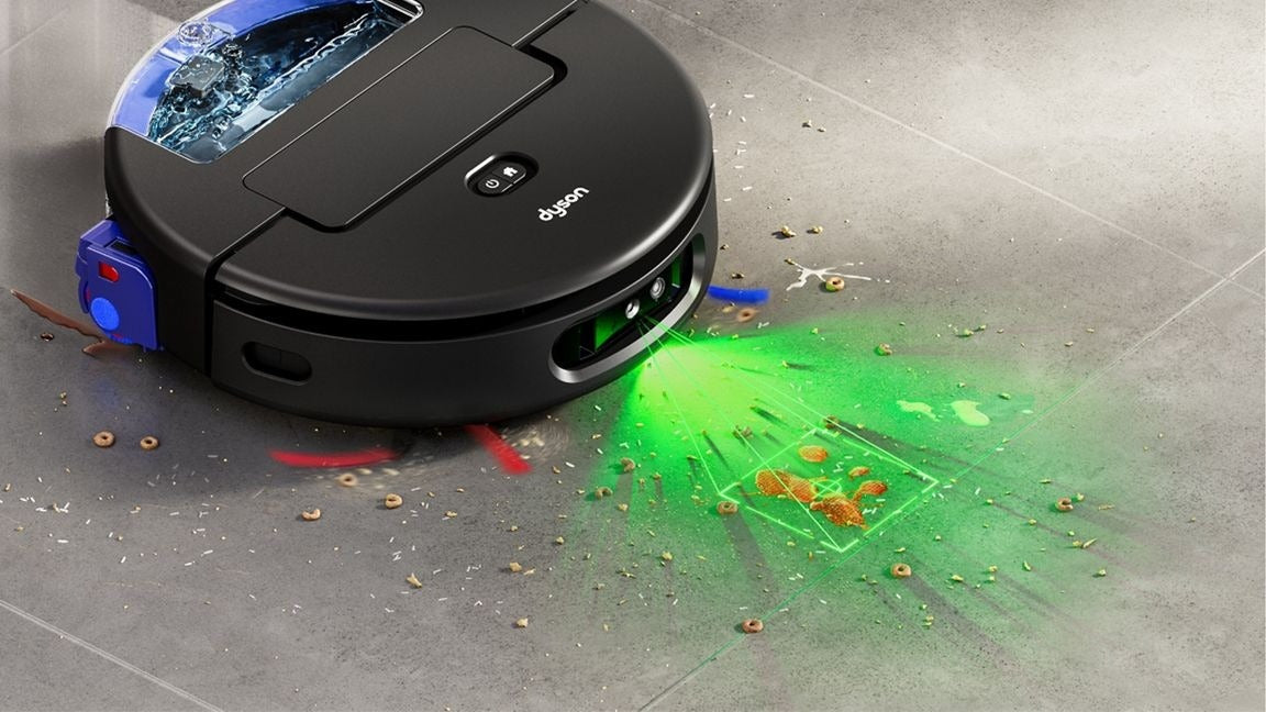 Dyson RB05 Spot+Scrub™ Ai Robot Vacuum Cleaner – Black